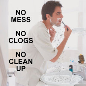 BeardBin Sink Guardian hair-collection captures hairs efficiently.