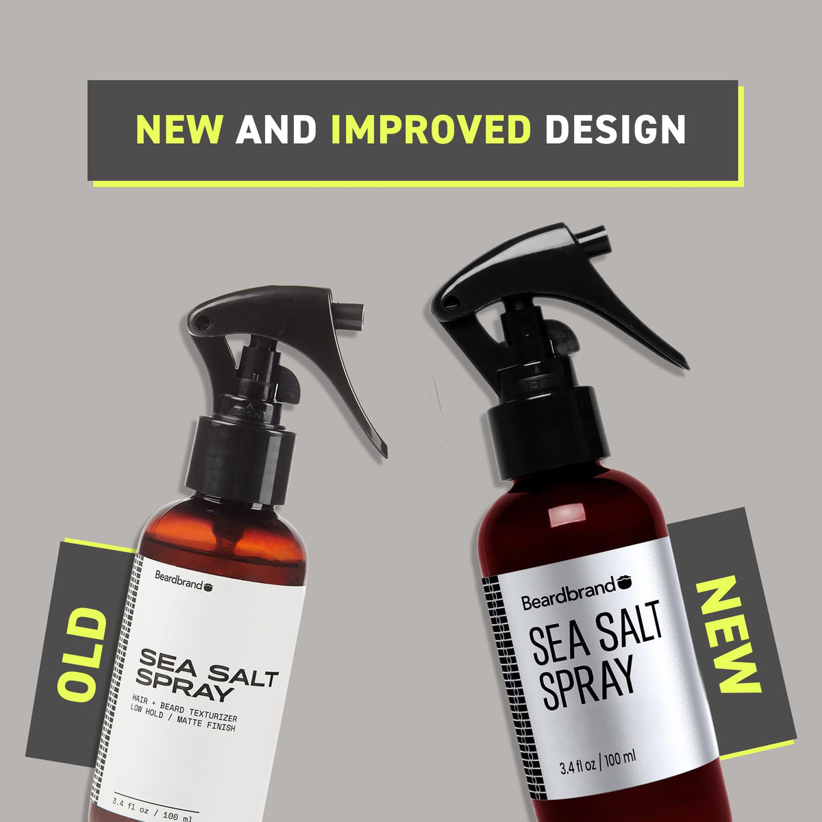 Beardbrand Beach waves texture achieved with sea salt spray.