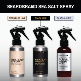 Beardbrand Pearl Snap scent diffusion from spray bottle.