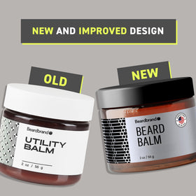 Beardbrand Utility Balm creamy texture signals rich hydration for beard and skin.