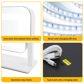 Bearolve vanity mirror ideal for desk and vanity setups at home or dorms.