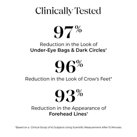beatool Instant Ageless Eye Cream applied to clean dry skin for best results