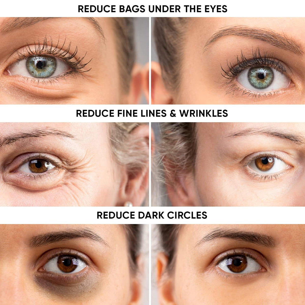 beatool Instant Ageless Eye Cream creamy texture on finger for quick absorption