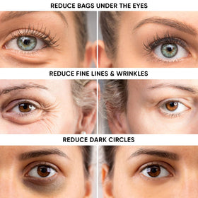beatool Instant Ageless Eye Cream creamy texture on finger for quick absorption
