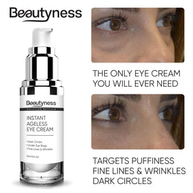 beatool Instant Ageless Eye Cream absorbs quickly with minimal residue for smooth skin