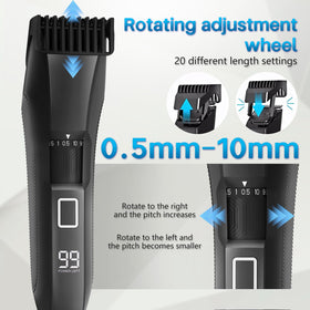 IPX7 waterproof Beatslm trimmer for wet or dry grooming