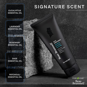 Beau Brummell mahogany scent offers a refreshing daily ritual note.