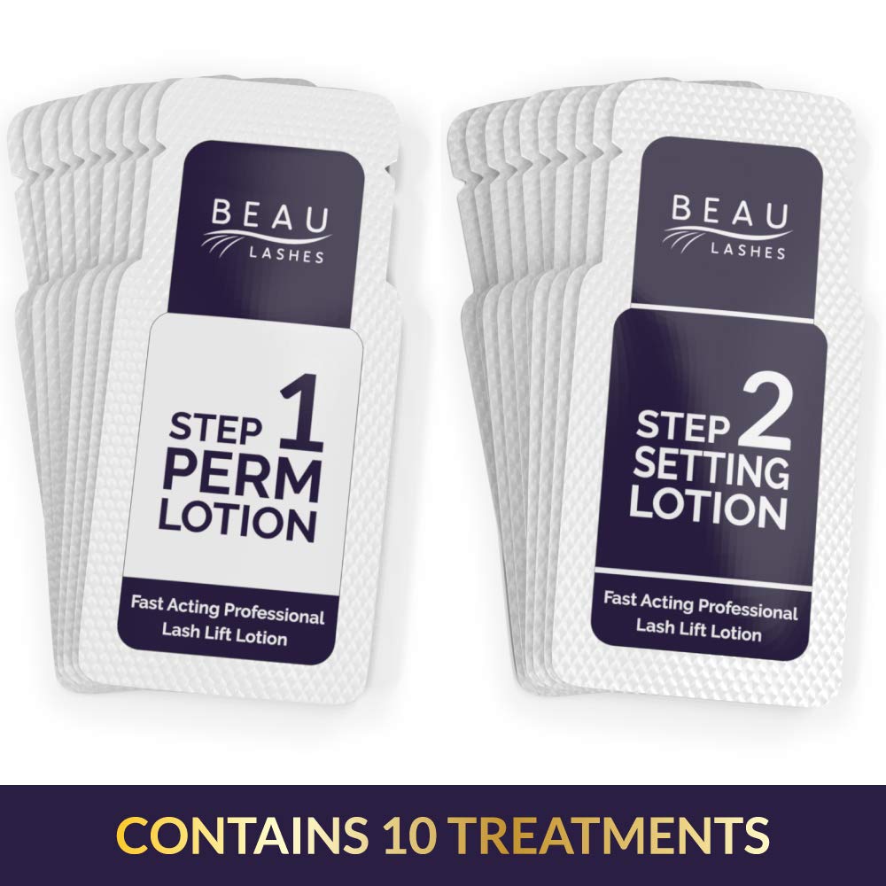Beau Lashes cruelty-free label indicating ethical, salon-safe products.