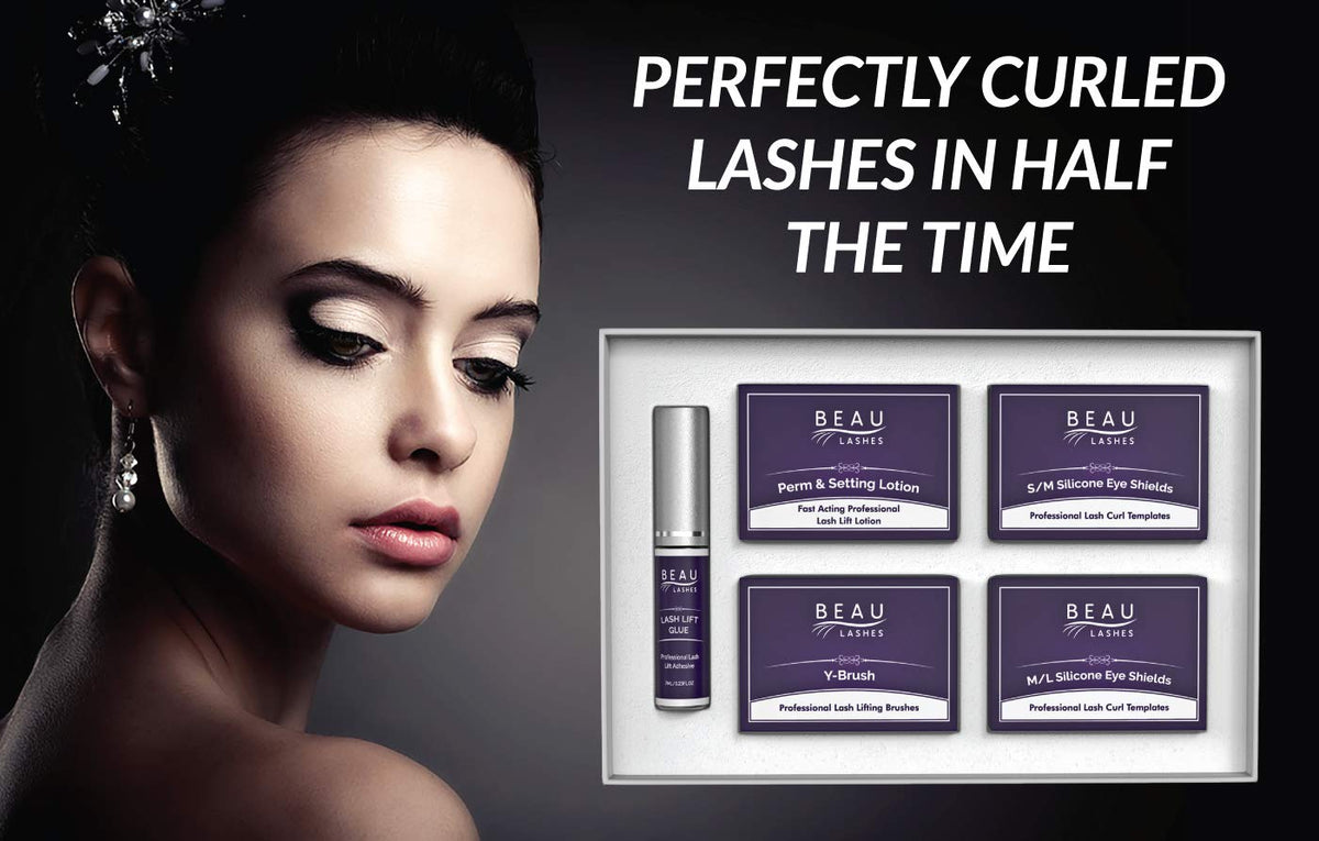Beau Lashes complete kit enables five professional treatments