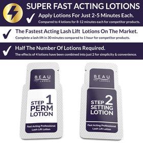 Beau Lashes lash lift glue for clean adhesion