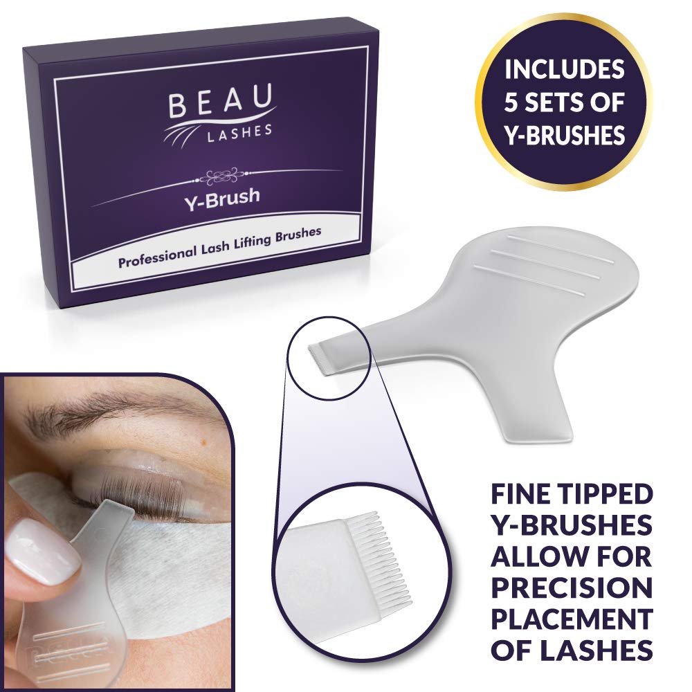 Beau Lashes micro brushes for accurate lotion application