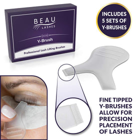 Beau Lashes micro brushes for accurate lotion application