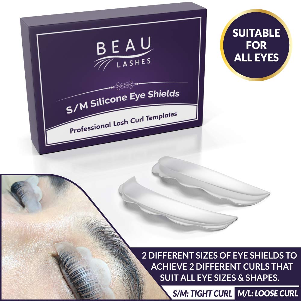Beau Lashes setting lotion supports lasting lift