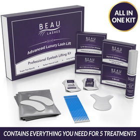 Beau Lashes silicone shields for precise curl formation