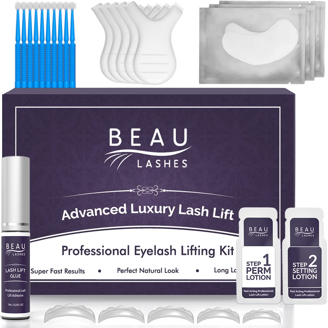 Beau Lashes under eye pads for comfortable lash lift application