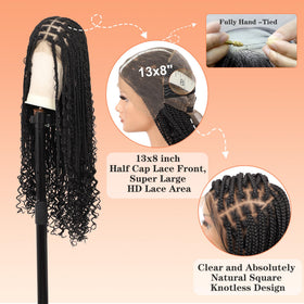 Beauart Brinbea baby hair detail enhances seamless hairline.