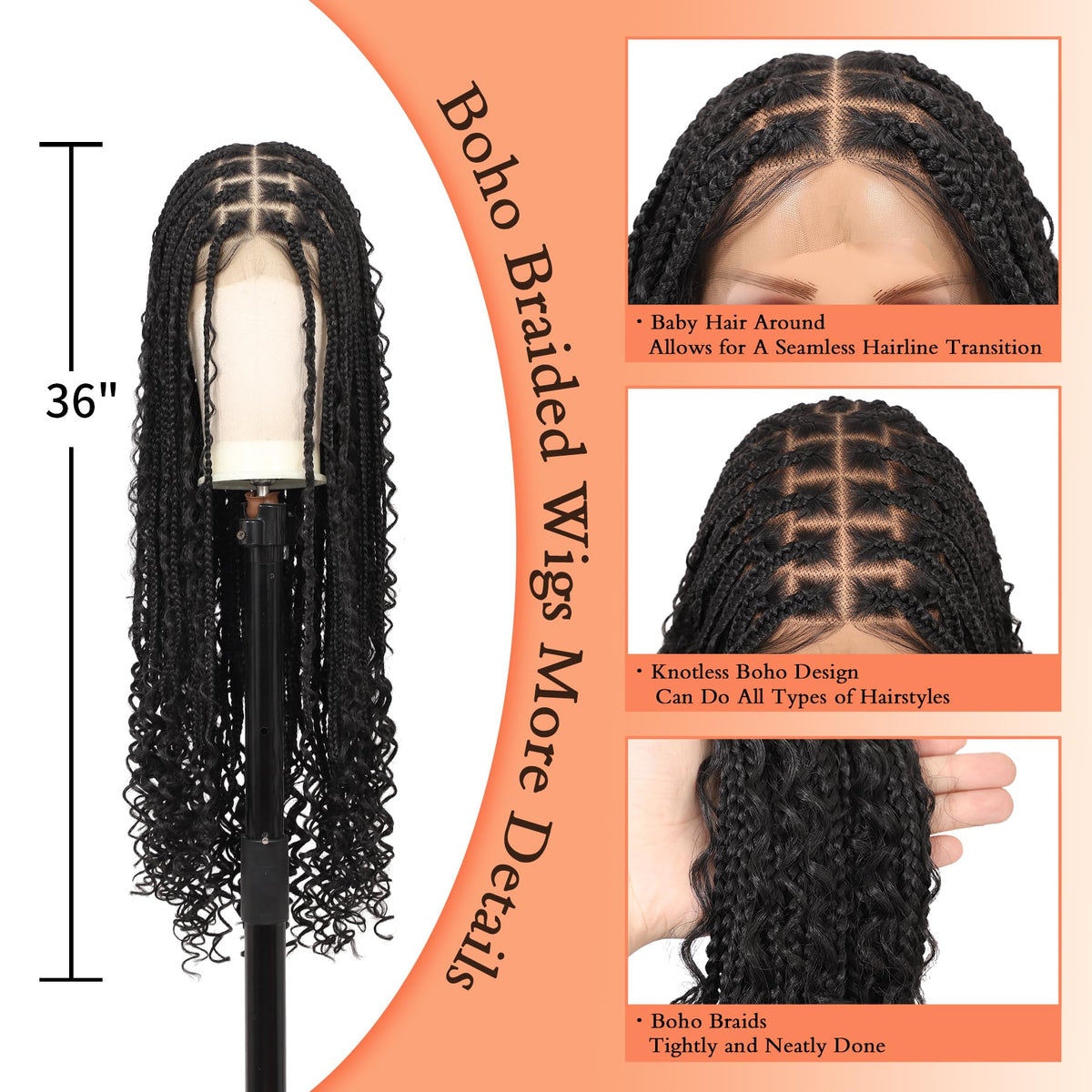 Beauart Brinbea box braid wig 36-inch offering long boho style.
