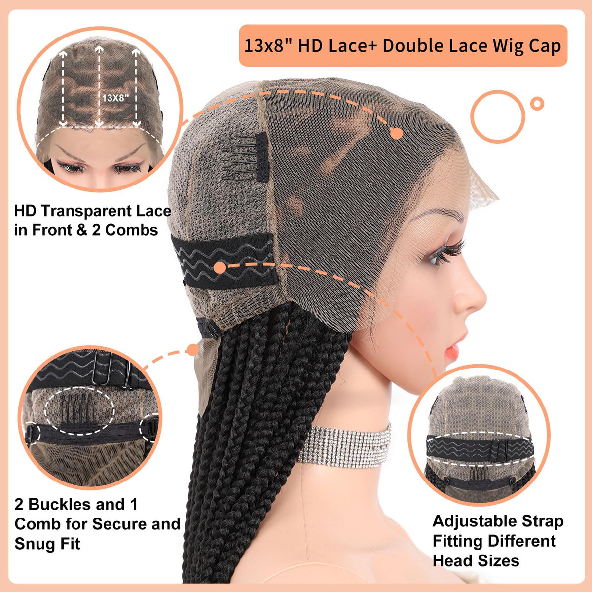 Beauart Brinbea protective style suitable for all hair types.