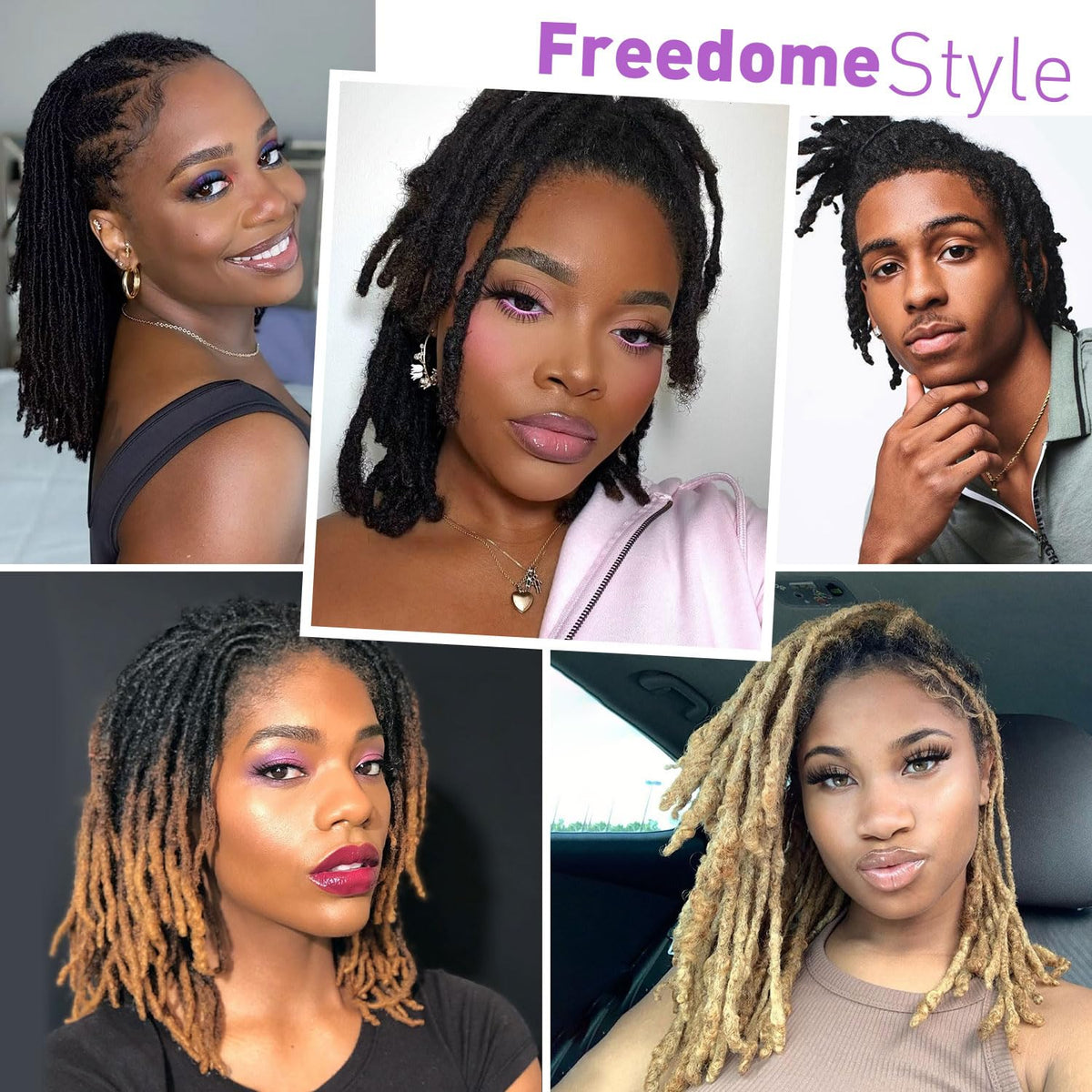 Beauday lightweight dreadlocks are low-maintenance and suitable for travel and events.