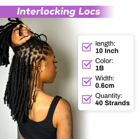 Beauday lightweight dreadlocks feel comfortable for daily wear.