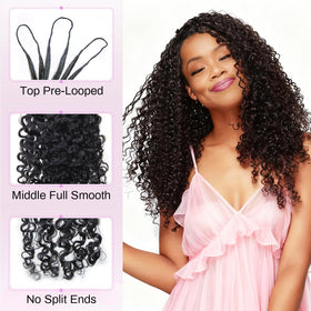 Beauday Miracle Knots natural color 18in 60g bundles for fuller looks.