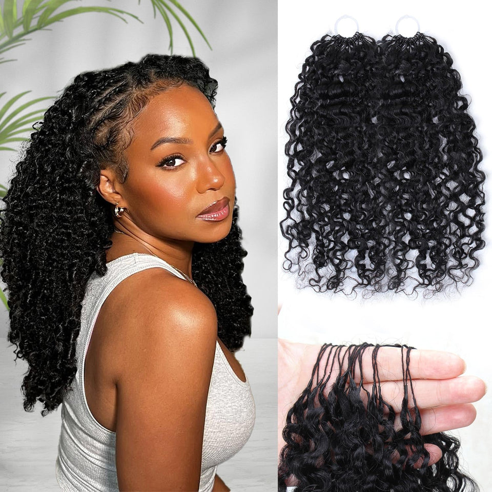 Beauday Miracle Knots: pre-separated strands for quick crochet installation.