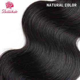 Beauhair full-density bundles for a ready-to-wear look with 150% closure density.