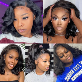 Beauhair glueless wig with adjustable straps and combs for secure wear.