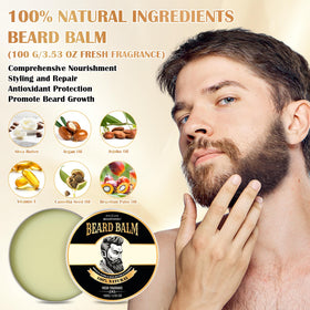 Beauntangly beard balm ingredients natural oils for skin and follicles
