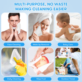 Beauntangly biodegradable fibers ensure a safe, gentle touch on skin while being environmentally friendly.