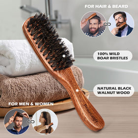 Beauntangly hair brush smoothing and detangling for easier styling