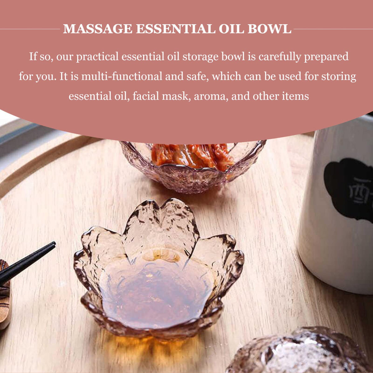 Beaupretty compact salon-style mask bowl fits easily on a vanity.