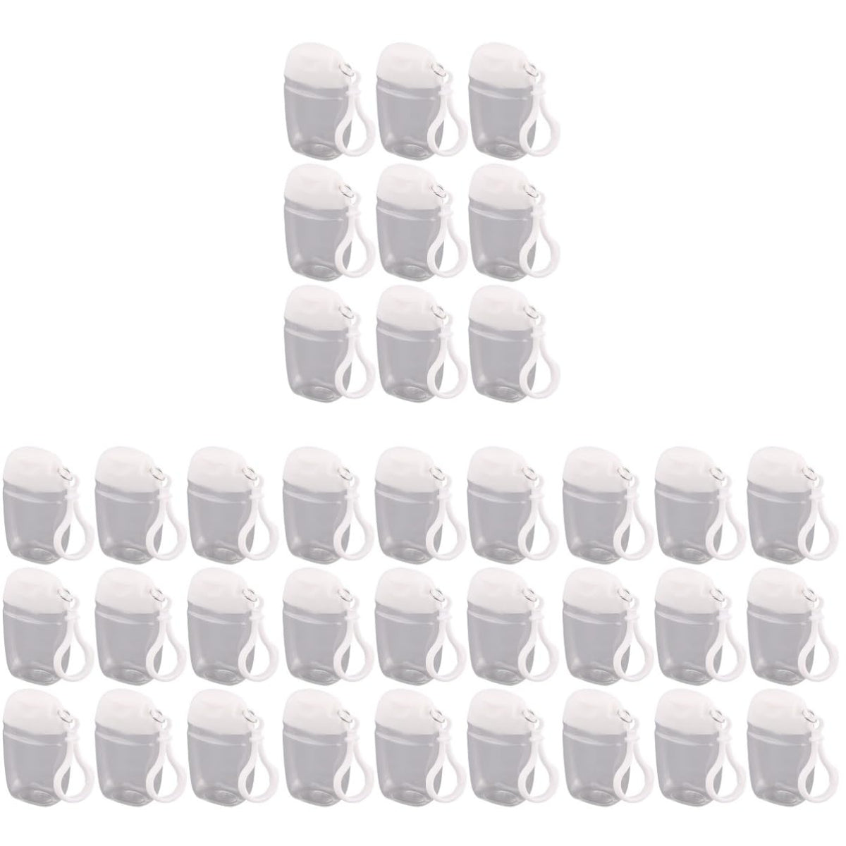 Beaupretty flip-cap bottle with hook for leak-free travel.