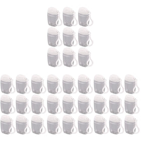 Beaupretty flip-cap bottle with hook for leak-free travel.