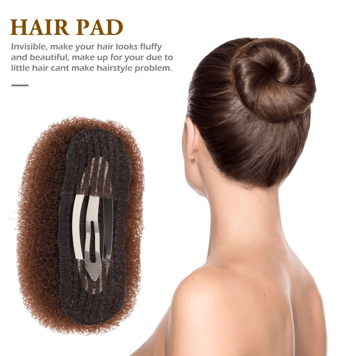 Beaupretty long hair volume inserts add body for fluffy styles.
