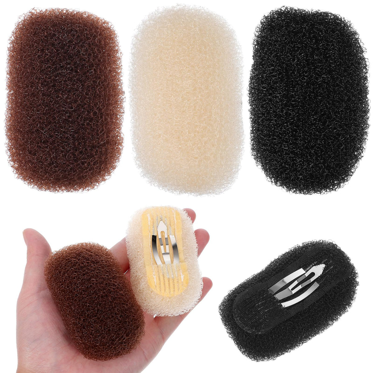 Beaupretty puff cushion clips for updos with reliable grip.