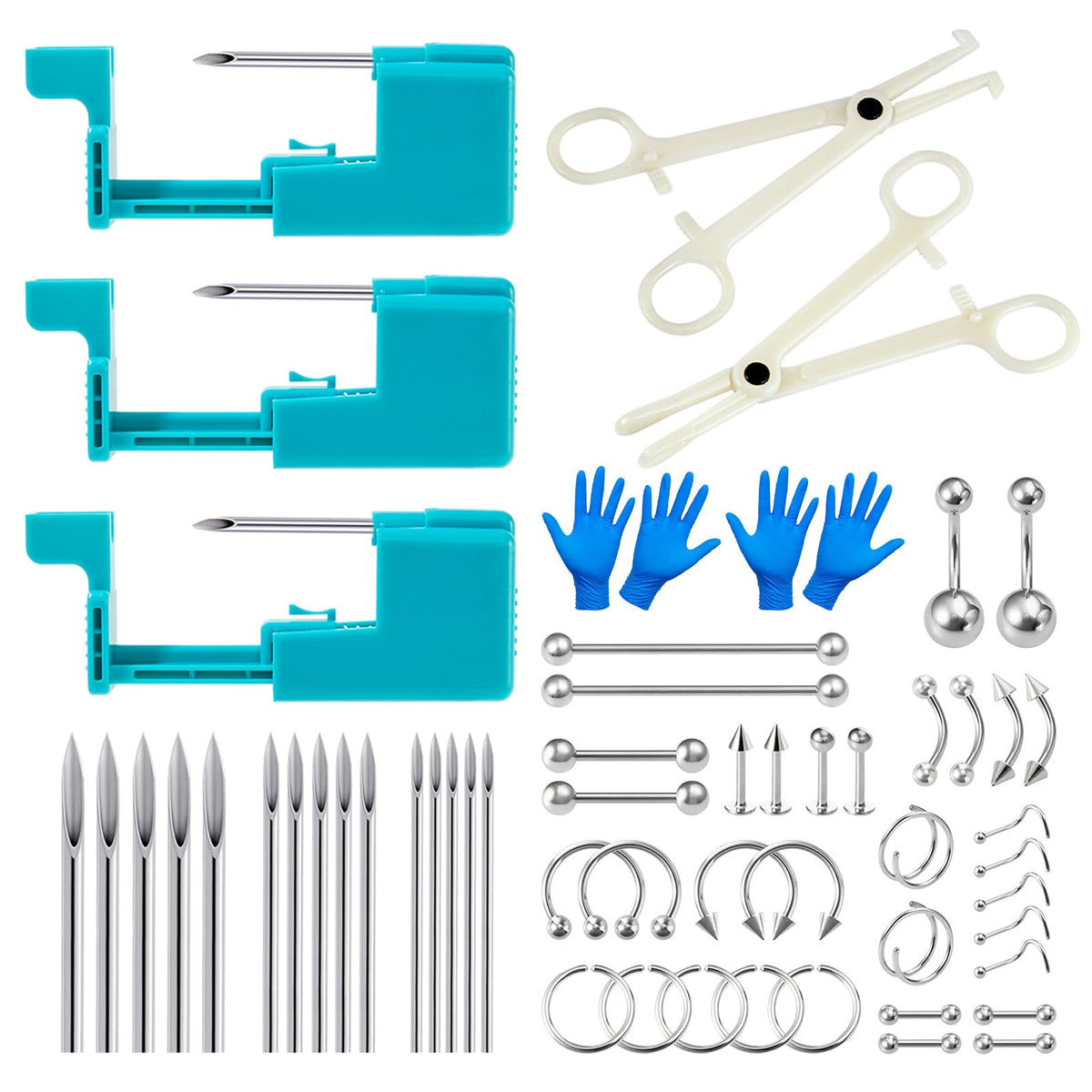 Beautidots 14g piercing gun for quick at-home piercings.