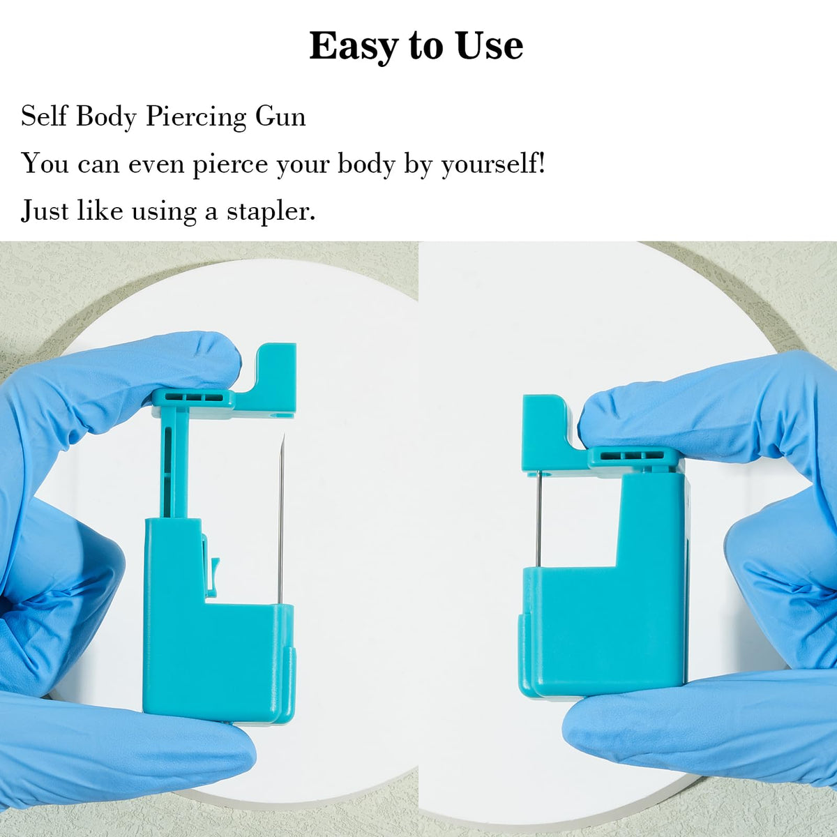 Beautidots 16g piercing gun enables precise DIY piercings.