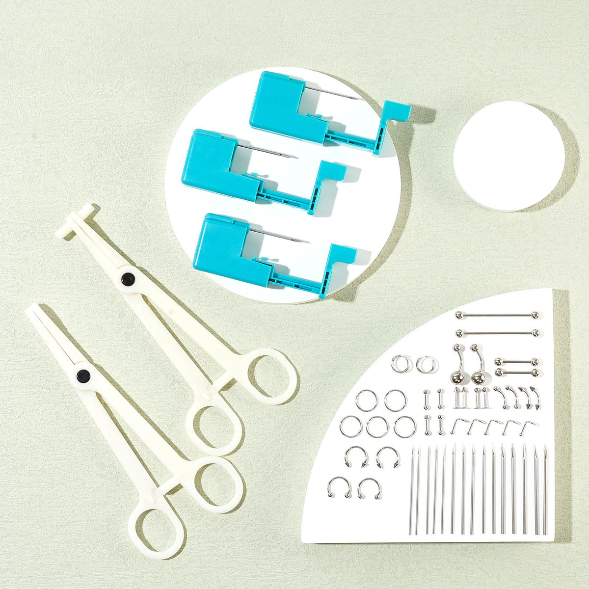 Beautidots piercing jewelry 34pcs offers variety for multiple piercings.