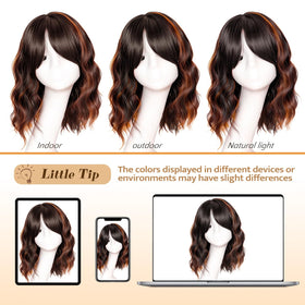 Beautier bangs wig for occasions, from casual days to events.