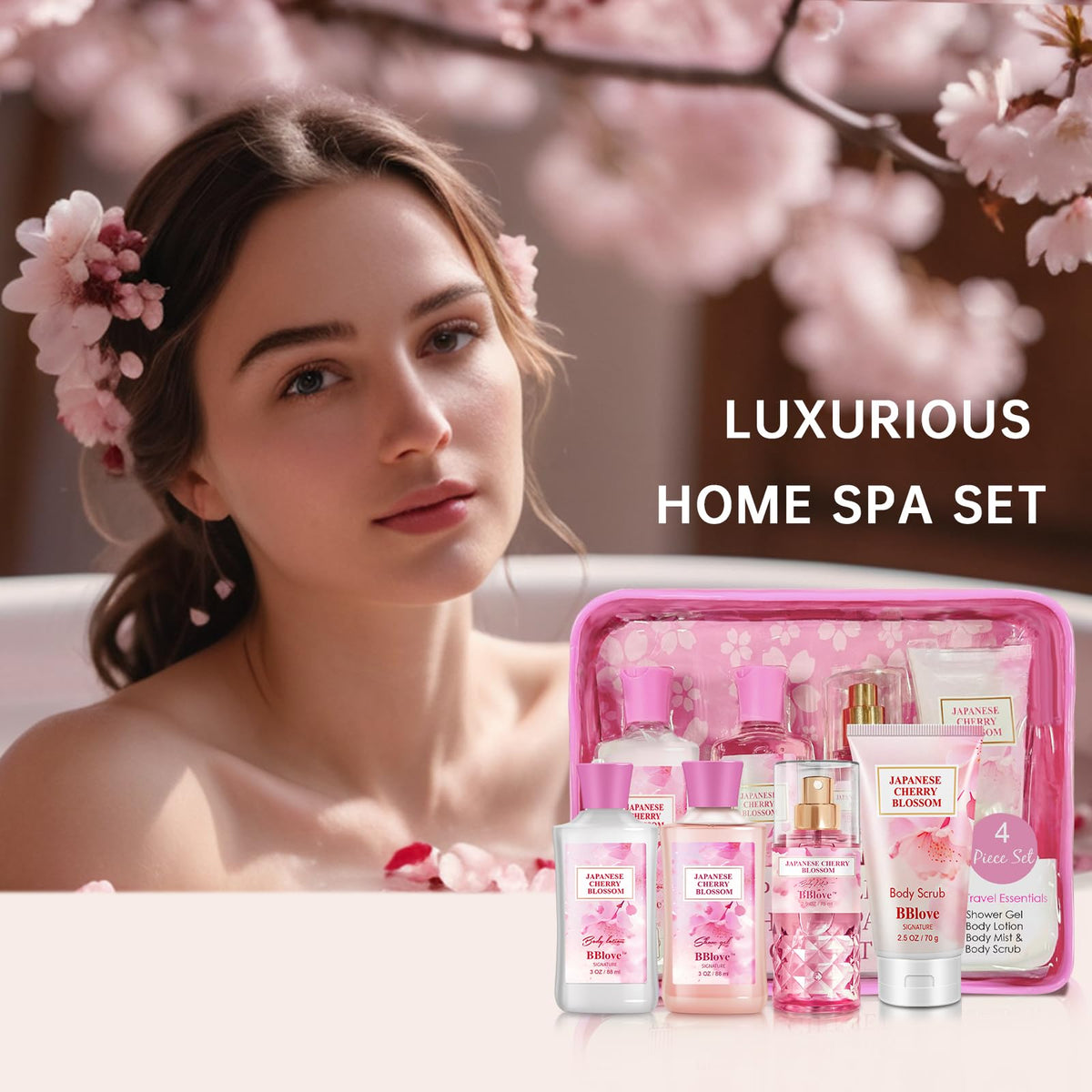 Beautifier Life Japanese Cherry Blossom aroma enhancing travel mood and routine.