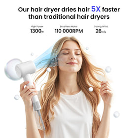 BeautiFlow uses ionic technology to smooth hair while drying.