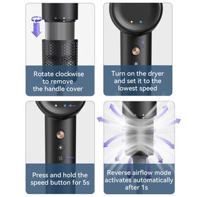 BeautiFlow low noise operation keeps drying peaceful at home