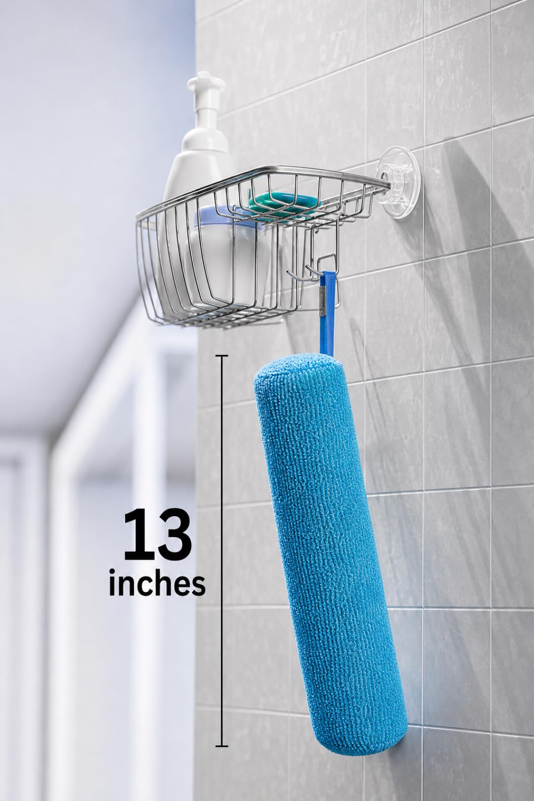 Beautiful Bod Destiny Loofah helps skin absorb moisturizers more effectively.