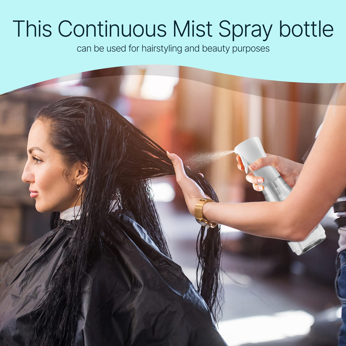 BeautifyBeauties bottle serves as a versatile cleaner spray for surfaces and tools