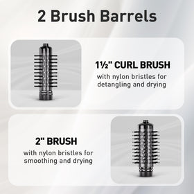 Beautimeter ceramic coating with negative ions for smoother, shinier hair.
