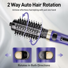 Beautimeter brush with two-inch barrel suits shoulder-length hair.