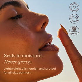 Beauty by Earth Berry Lip Scrub USA-made stamp on packaging.