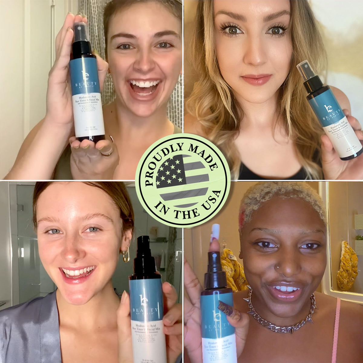 Beauty by Earth Fragrance-free label indicates sensitive skin friendly