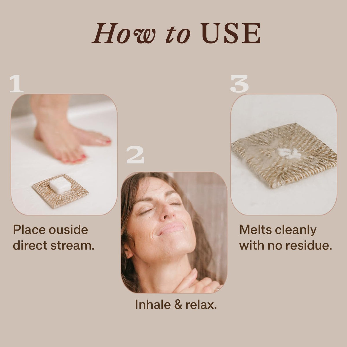Beauty by Earth gift-ready box of shower steamers for gifting.